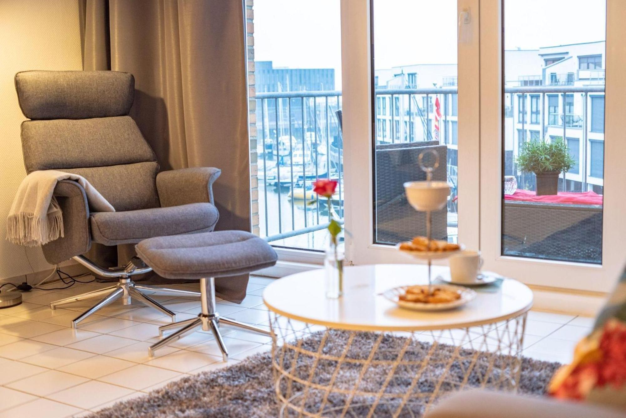 Marina-View Apartment Cuxhaven Ngoại thất bức ảnh